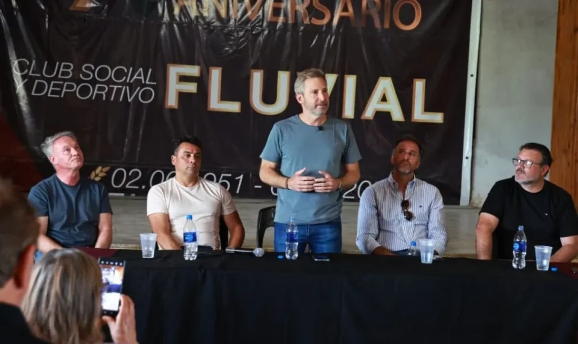 Benegas Lynch recorrió el sur entrerriano: “Entre Ríos tiene un potencial espectacular”.